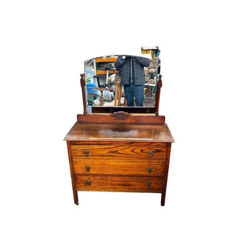 143 - Chest of draws with Mirror
98x43x80/140cm