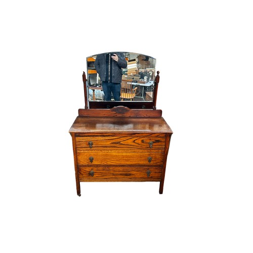 143 - Chest of draws with Mirror
98x43x80/140cm