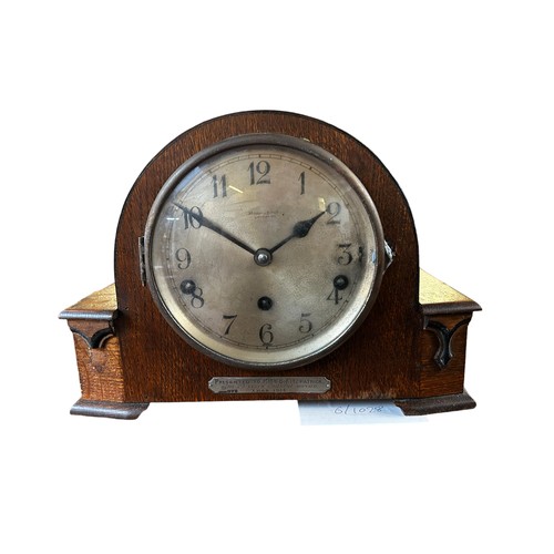 168 - Mantel Clock 29x22x15cm