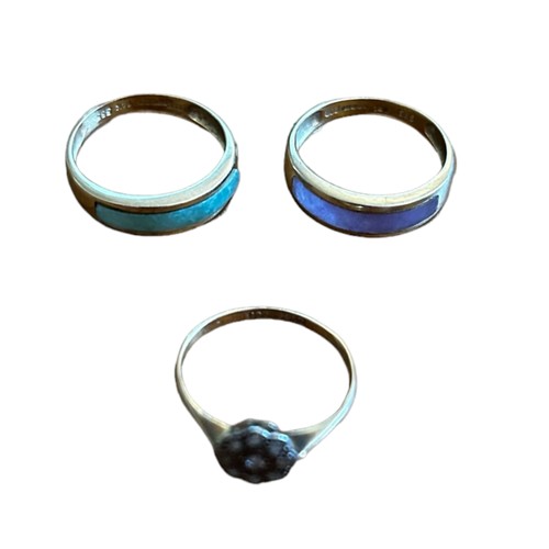 181 - Three Gold Rings, 2 x 14ct & 1 x 18ct (3)