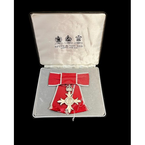 165 - A Ladies MBE Medal In Original Spink And Co Presentation Box