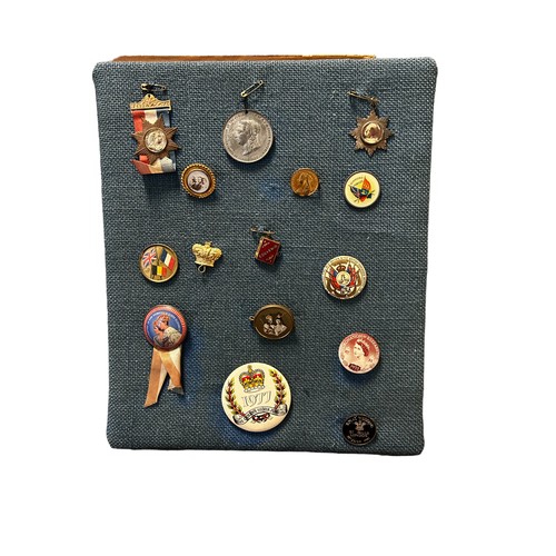 166 - A Small Collection of Badges & Brooches (15), inc Victorian examples, Royal interest & others