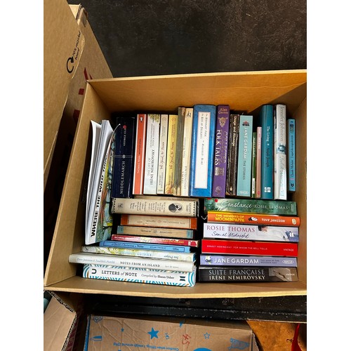 115 - A Large Collection of Book , 4 boxes, mainly musical, garden, general interest