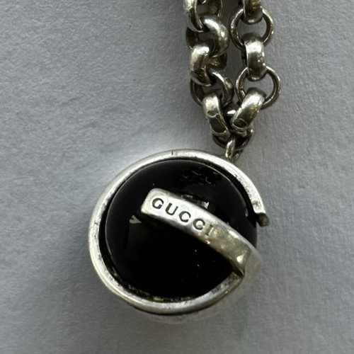 6 - Gucci White Metal Necklace, 45.2g