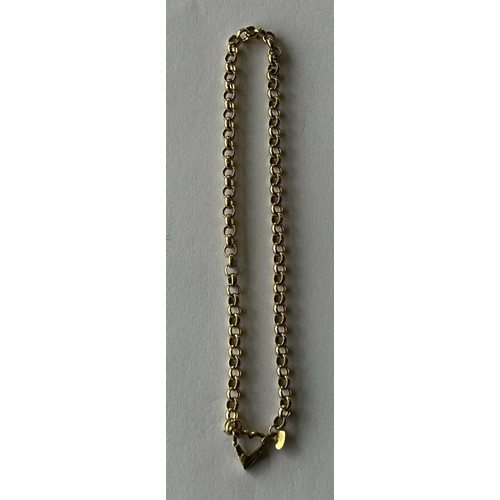 116 - 9ct Gold Chain 3.8g approx 27cm AF