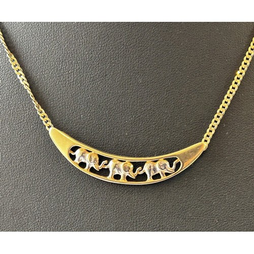 106 - 9ct Gold Necklace with Pendant (4.4g)