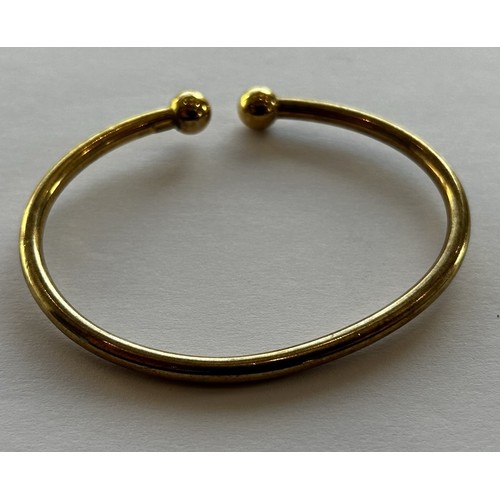 35 - Two 9ct Gold Bangles (2) 11.9g