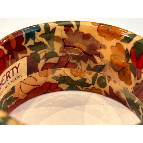 184 - Vintage Liberty Floral Bangle (af) 65cm internal diameter