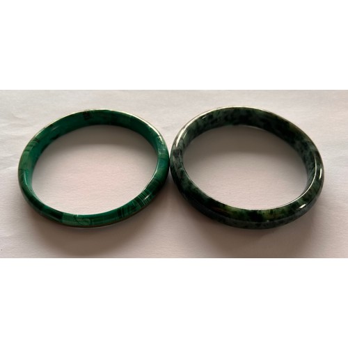 147 - Two Jade Bangles