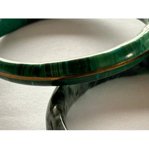 147 - Two Jade Bangles