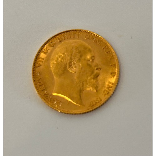 409 - 1909 Half Sovereign