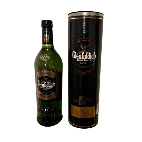 436 - A Bottle Of Glenfiddich Special Reserve 12 Year Old Malt Whisky, 1L,  Boxed