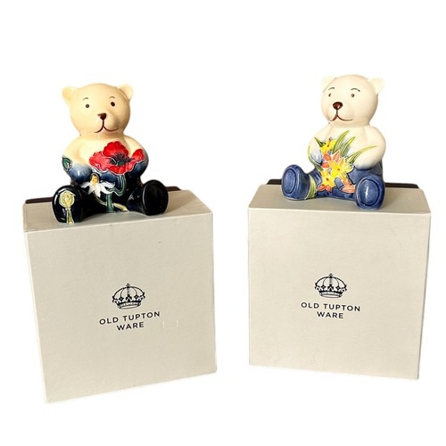 309 - Two Old Tupton Ware Teddy Bear Ornament (2) both in boxes( TW6916 & TW7401)