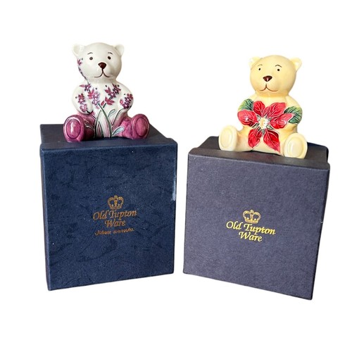 310 - Two Old Tupton Ware Teddy Bear Ornament (2) both in boxes (TW5901 & TW5908)