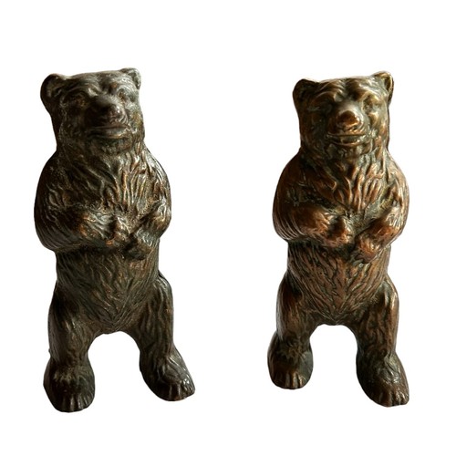 350 - Two Metal Moneyboxes in the form of a bear (2)