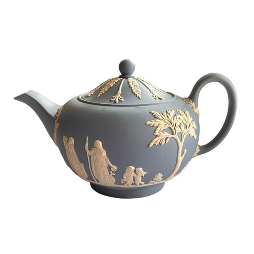 348 - Wedgwood Jasperware Teapot