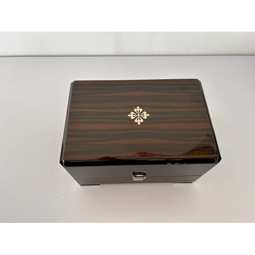 274 - Very Rare Patek Philippe Winder box. 
Fitted interior, fabric cover & outer box, width of inner box ... 