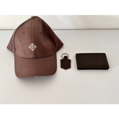 275 - Patek Philippe Wallet, Keyring & Cap