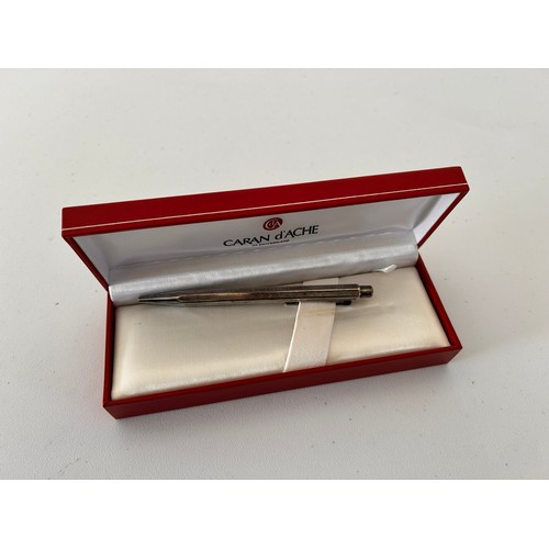 277 - Boxed Patek Philippe Geneve Caran D'Ache pen, including outer cardboard sleeve