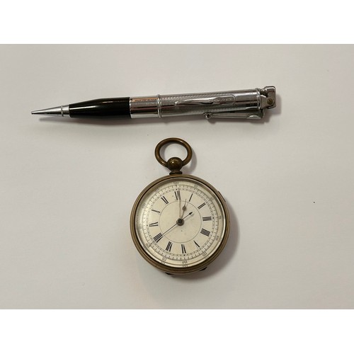 128 - Pocket Watch & Ronson Lighter Pen
130g