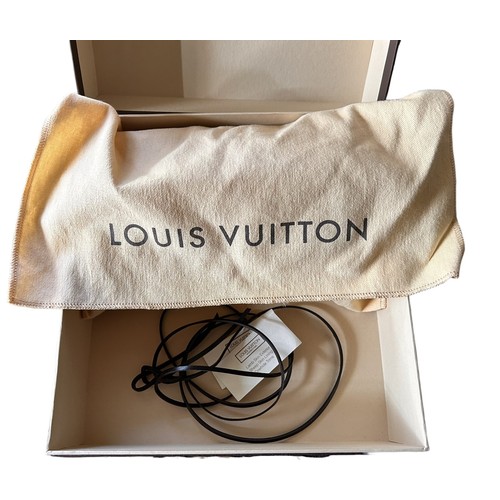 270 - Louis Vuitton Leather Three Watch Travel Roll in LV's Classic Monogram Canvas