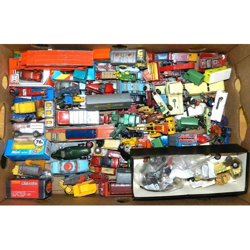 274 - Large box of various MATCHBOX  and other vehicles. Mostly poor.