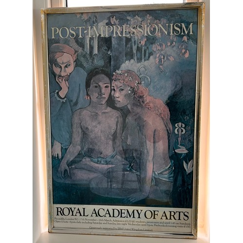 285 - Andrew Wyeth exhibition poster for the Royal Academy Of Arts, London, framed and glazed, 75.5 x 50cm... 