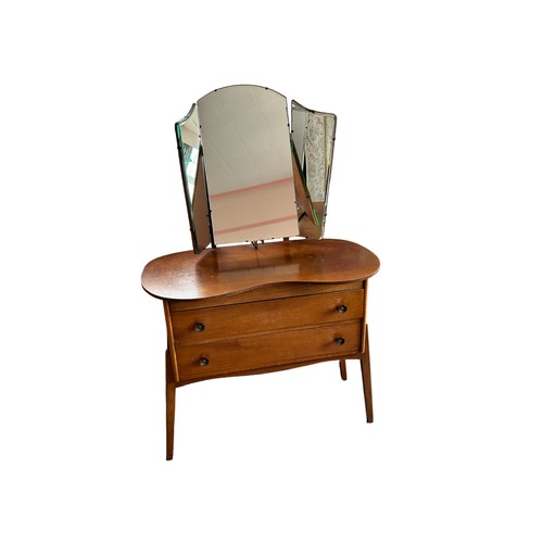 271 - Mid-century Bedroom Set by Meredew, Dressing Table with Mirror, Chest of Five Draws & Chest of Draws... 