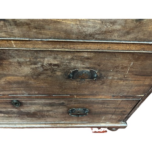 274 - Victorian Chest of Two Short over Three Long Draws