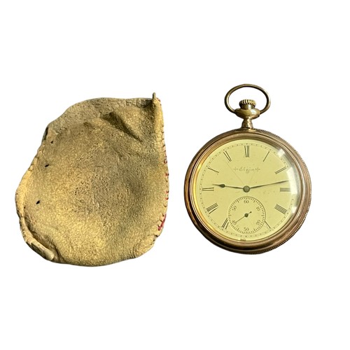 80 - Gold Plate Pocket watch by Elgin