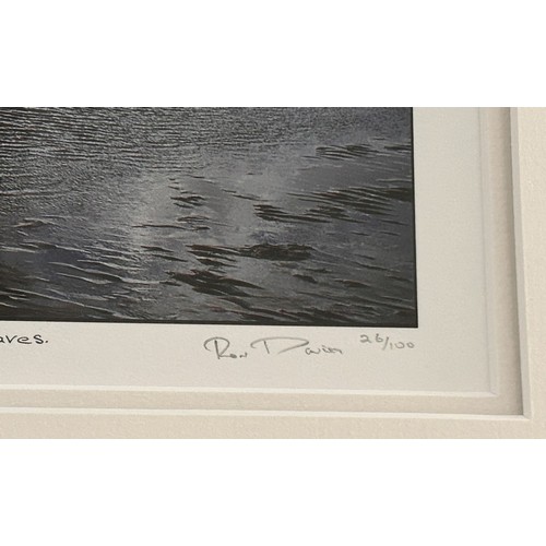 289 - Three Frame Photographs by Ron Davies, two of Crosby & one of Liverpool.