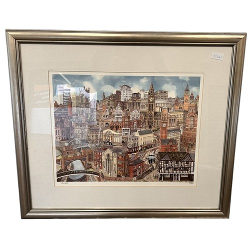 287 - Martin Stuart Moore - Limited Edition Print of 'Memories Of Manchester' - Signed With Certificate 66... 