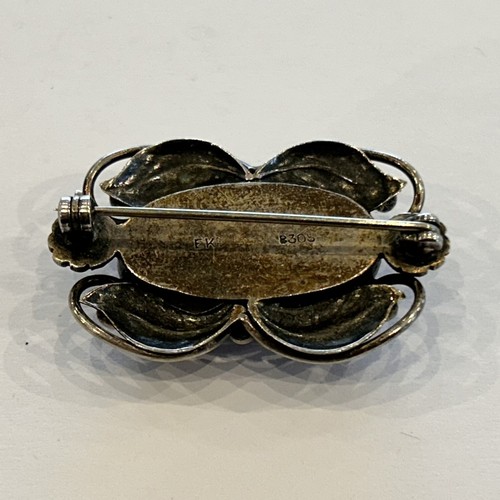 112 - Vintage Danish silver brooch by Elvind Knud Petersen