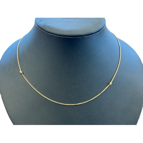 89 - 9ct Gold Chain 2.2g approx 44cm