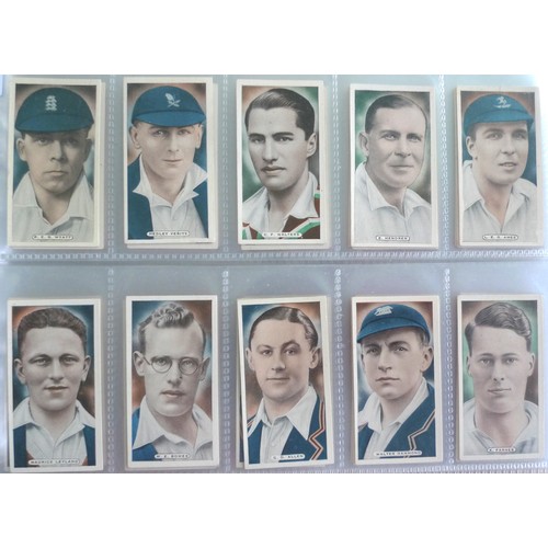 46 - Cigarette Cards. Players. International Air Liners. (Type a, 1936); Modern Naval Craft. (Type a, 193... 