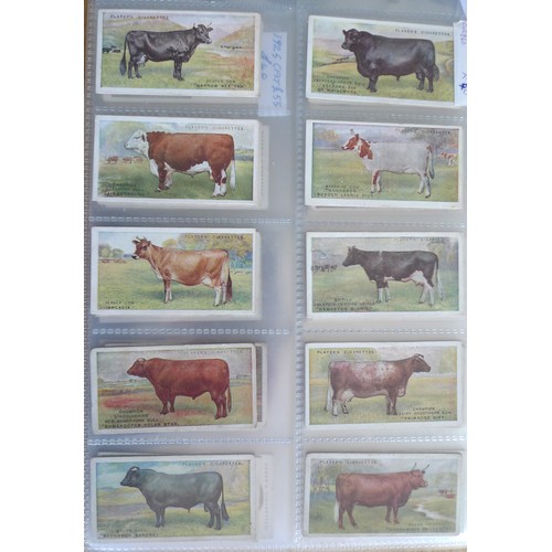 48 - Cigarette Cards. Players. Flags of the League of Nations. (1928); British Livestock. (Small, 1915). ... 