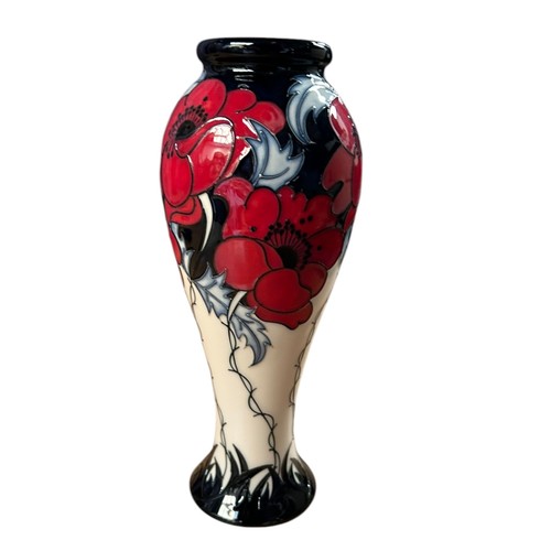 123 - MOORCROFT 'A More Sacred Place' vase. M.C.C piece by Rachel Bishop, dated 2013. Height 21.5cm. Impre... 