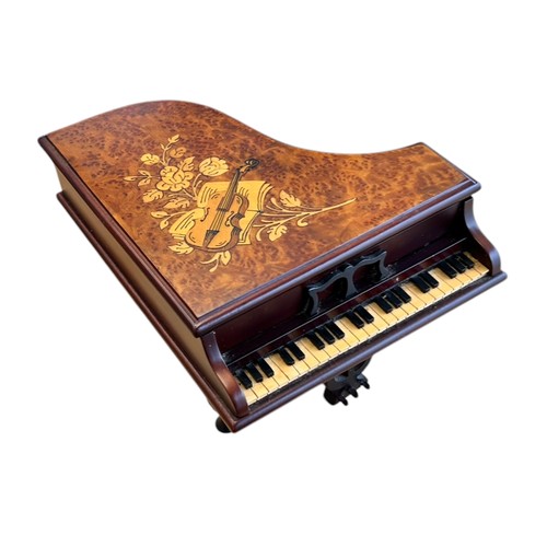 7 - Novelty Musical Jewellery Box in the form of a grand piano