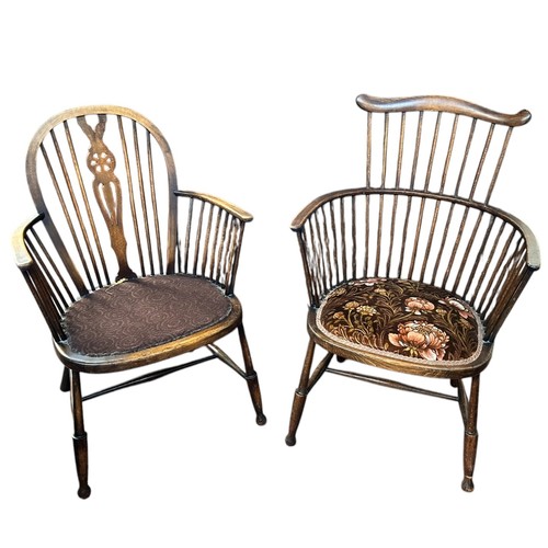 230 - Two Small / Children's Windsor Chairs (2)