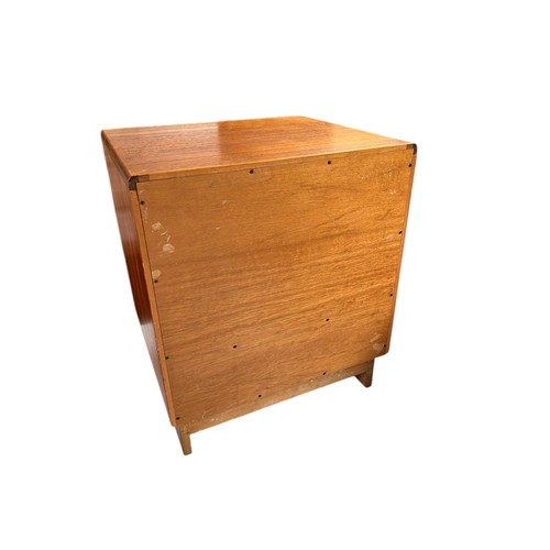 234 - A mid 20th century G Plan Fresco teak bedside cabinet - approx. 53cm high x 45cm wide x 40cm deep