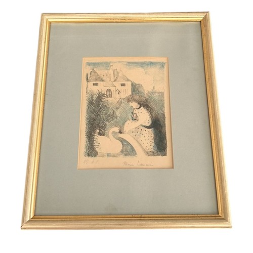 158 - Marie Laurencin (1883-1956) - Framed Coloured Lithograth
51cm x 41cm