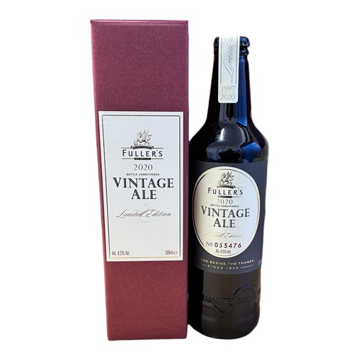 108 - 20 Fullers Vintage Ale, Boxed.  All containing full, ltd edition (numbered) bottles from 1997 to 201... 