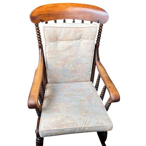 177 - A Victorian rocking chair
approx 60cm wide