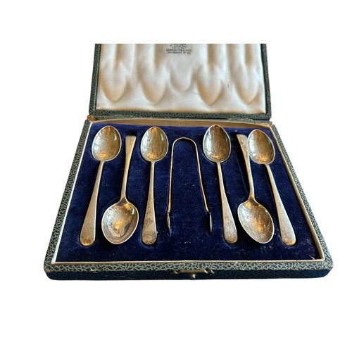 49 - Two Cased Hallmarked Silver Sets of Coffee Spoons, Sheffield 1916 68.3g and Birmingham 1898 37.1g