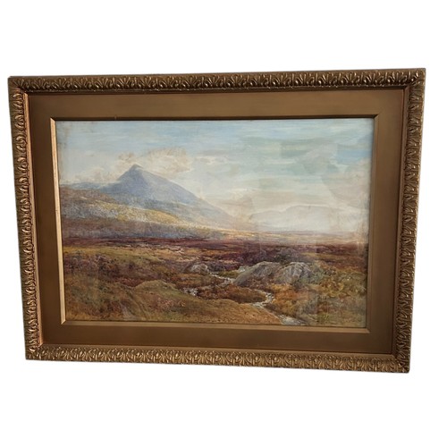 142 - HARRY HIME , Watercolour, Snowdonia, Framed & glazed, Approx 50 x 75cm