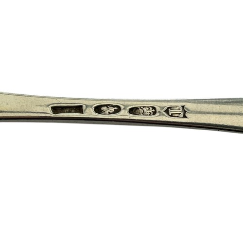 63 - DUBLIN - Early Georgian Irish Silver Serving Spoon by Michael Keating, Dublin 1767 69.3g