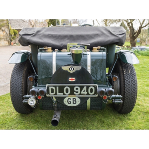 1 - BENTLEY BLOWER 4.5 LITRE 'SPECIAL' BY BOB PETERSEN ENGINEERING Registration Number: DLO 940, Chassis... 