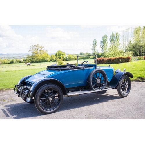 2 - 1923 SUNBEAM 14HP TWO-SEATER PLUS DICKEY Registration Number: YA 6880. Chassis Number: 5847 C. Engin... 