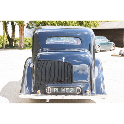 4 - 1937 ROLLS-ROYCE PHANTOM III BARKER SEDANCA DE VILLE. Registration Number: PL 452, Chassis Number: 3... 