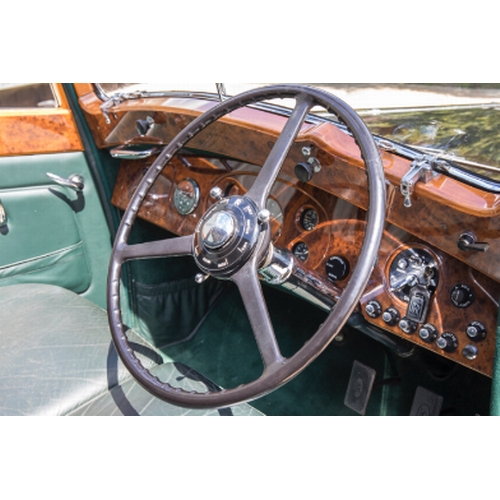 4 - 1937 ROLLS-ROYCE PHANTOM III BARKER SEDANCA DE VILLE. Registration Number: PL 452, Chassis Number: 3... 